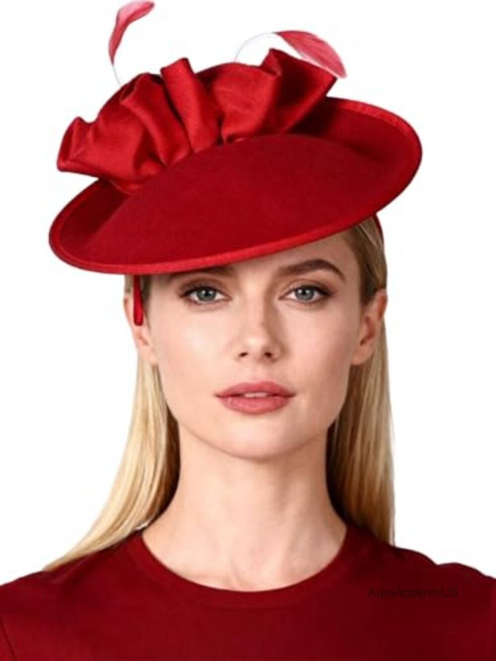 Wool Felt Fascinator Pillbox Cap Horse Racing Wedding Church Hat